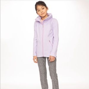 Lululemon Free From Rain Jacket Girls. Brand New